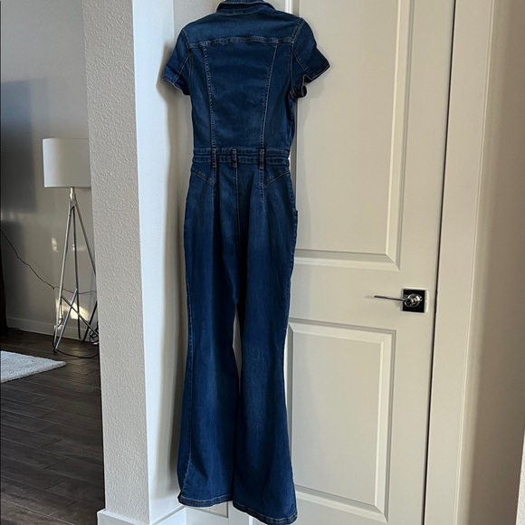We The Free Denim Flare Jumpsuit
CRVY Denim Love Letters One-Piece - Picture 3 of 11